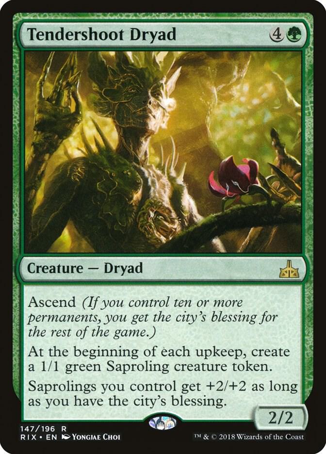 Tendershoot Dryad card image