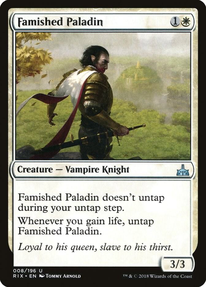 Famished Paladin card image