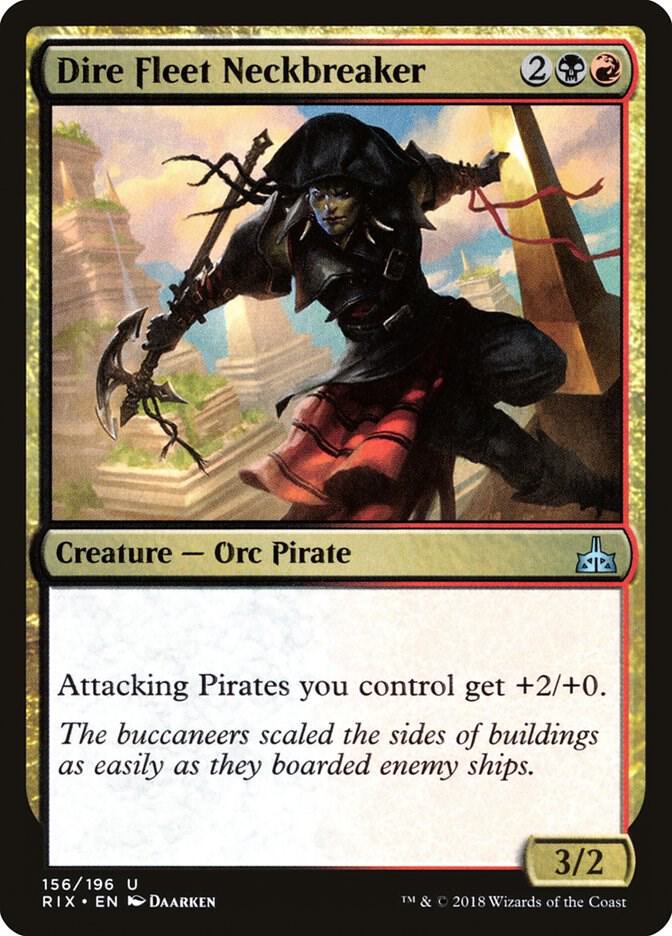 Dire Fleet Neckbreaker card image