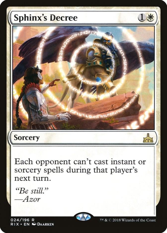 Sphinx's Decree card image
