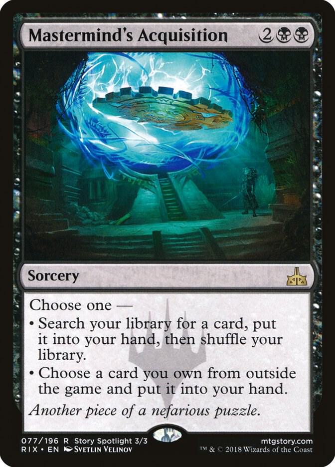 Mastermind's Acquisition card image