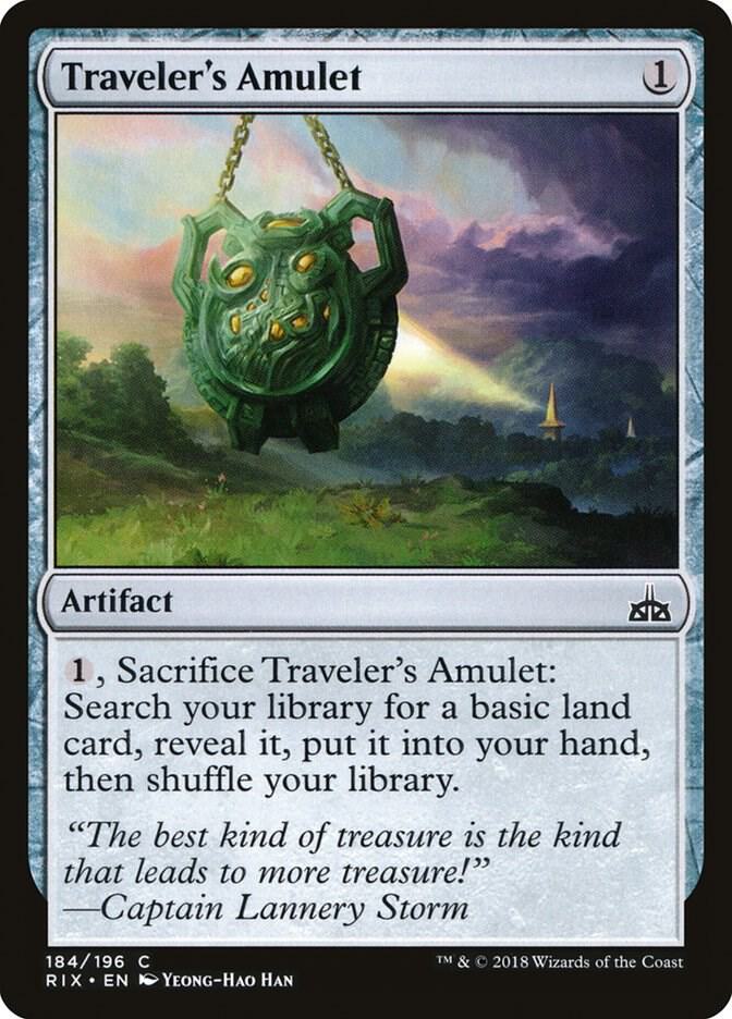 Traveler's Amulet card image