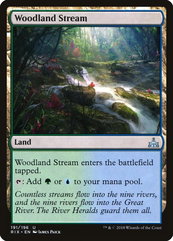 Woodland Stream card image