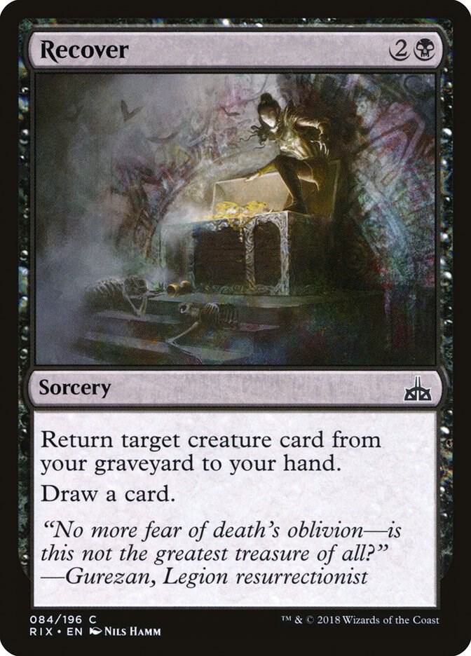 Recover card image