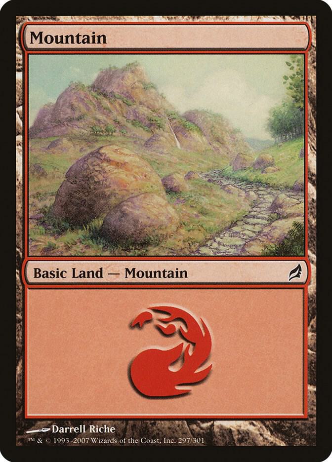 Mountain (297) card image