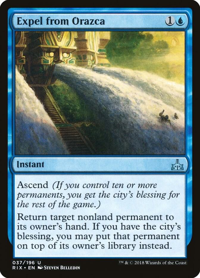 Expel from Orazca card image