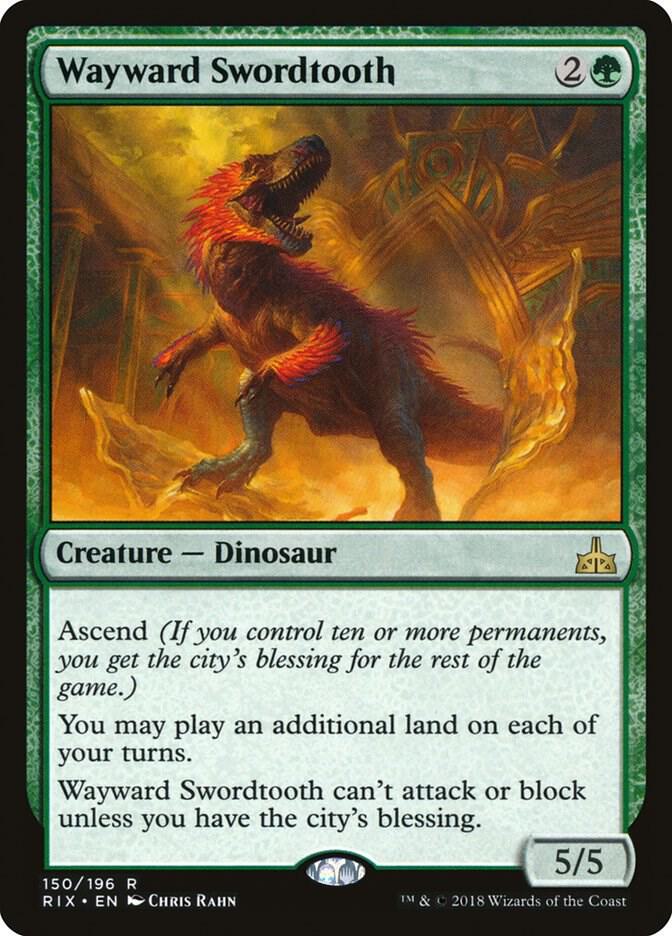 Wayward Swordtooth card image