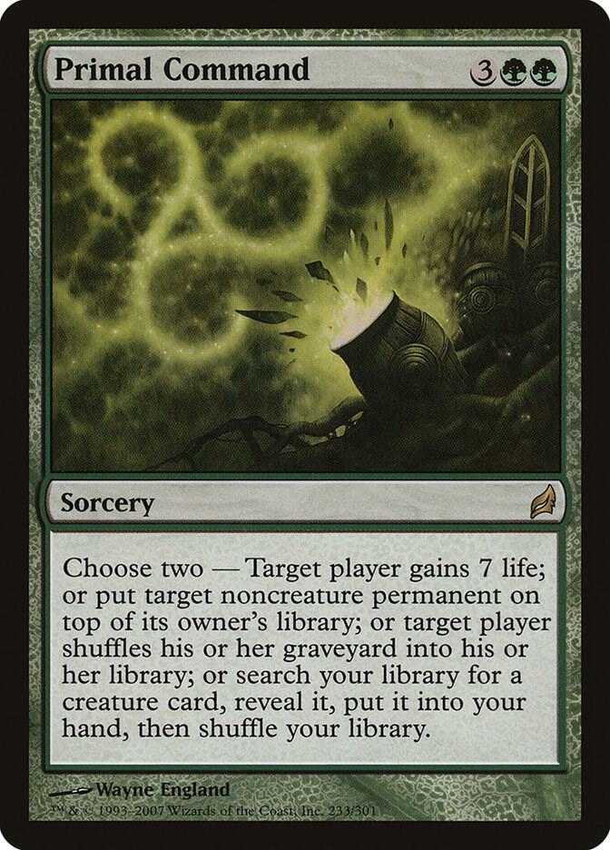 Primal Command card image