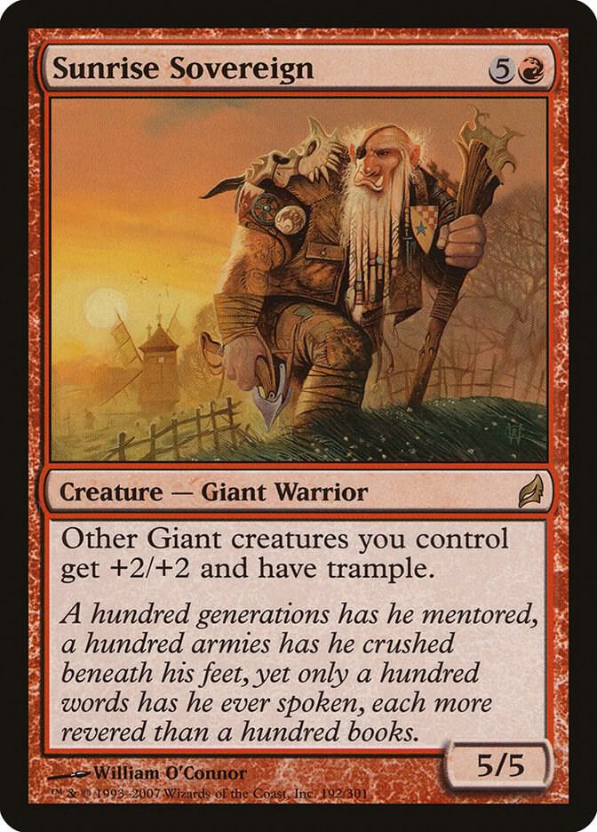 Sunrise Sovereign card image