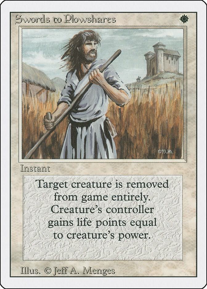 Swords to Plowshares card image