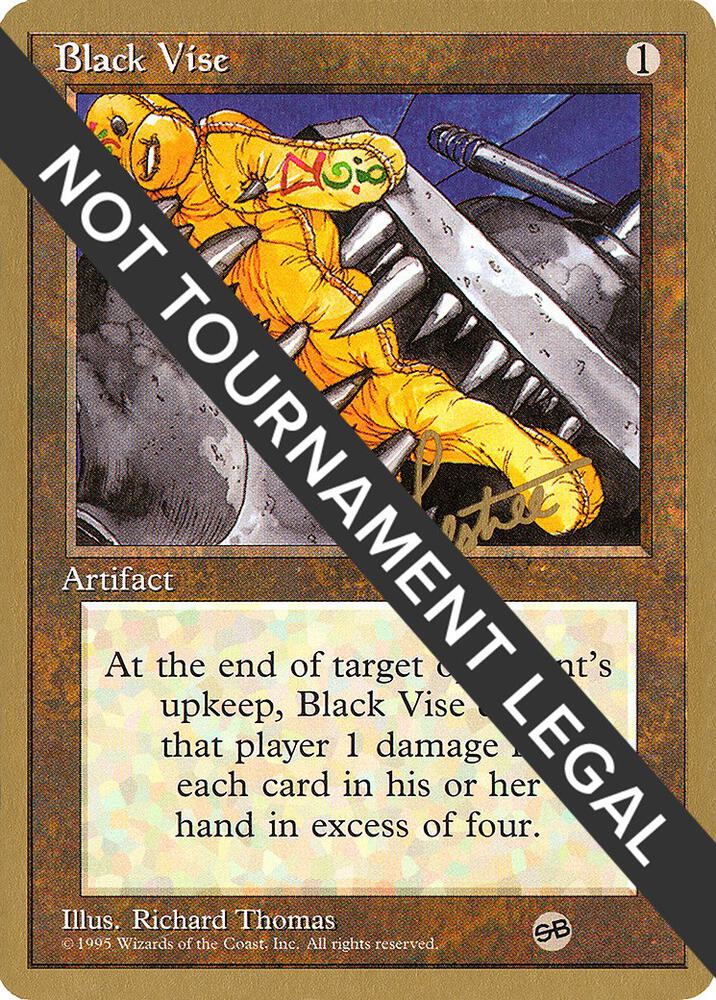 Black Vise - 1996 Bertrand Lestree (4ED) (SB) card image