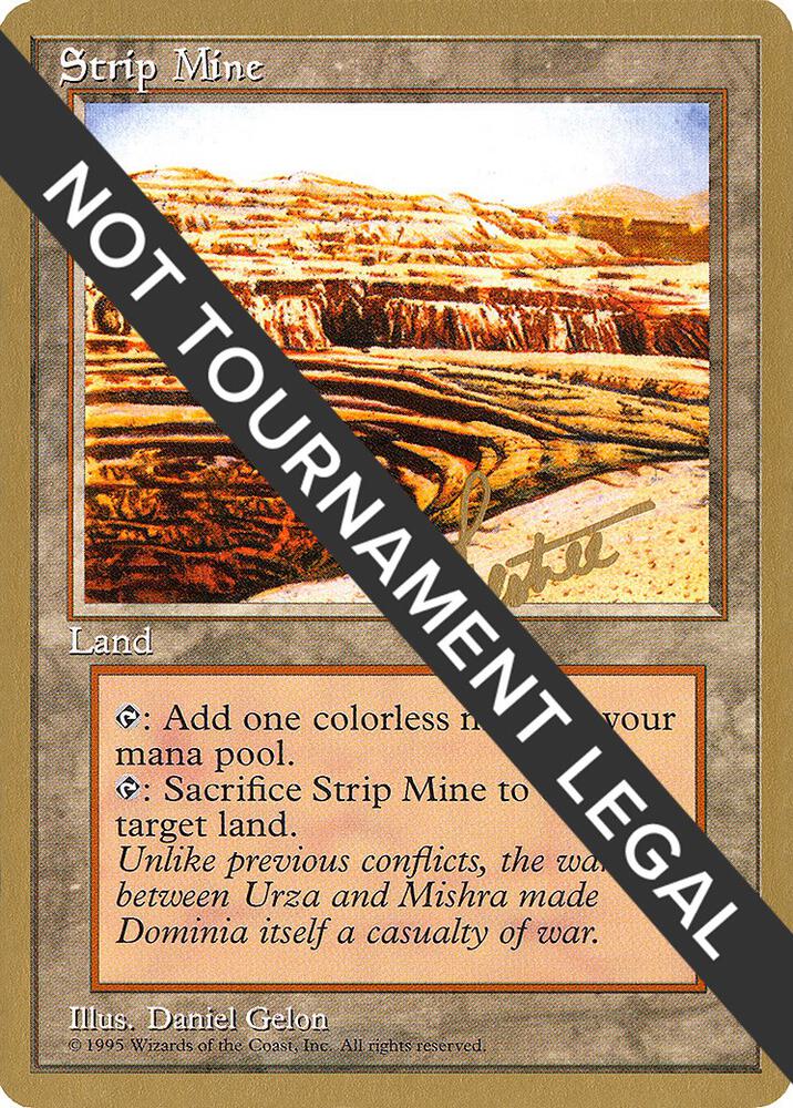 Strip Mine - 1996 Bertrand Lestree (4ED) card image