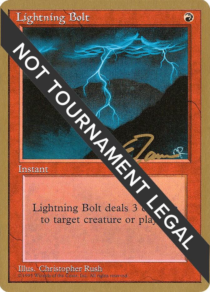 Lightning Bolt - 1996 Eric Tam (4ED) card image