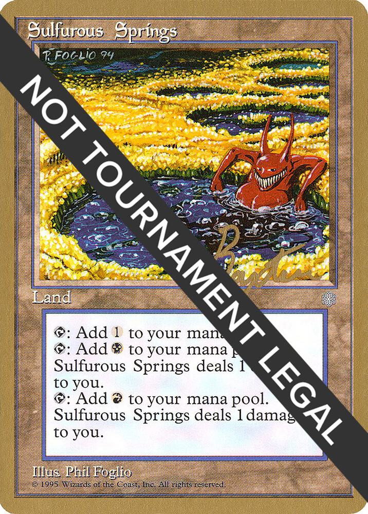 Sulfurous Springs - 1996 George Baxter (ICE) card image