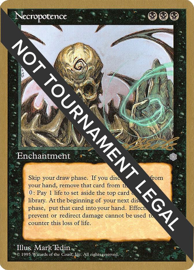 Necropotence - 1996 Leon Lindback (ICE) card image