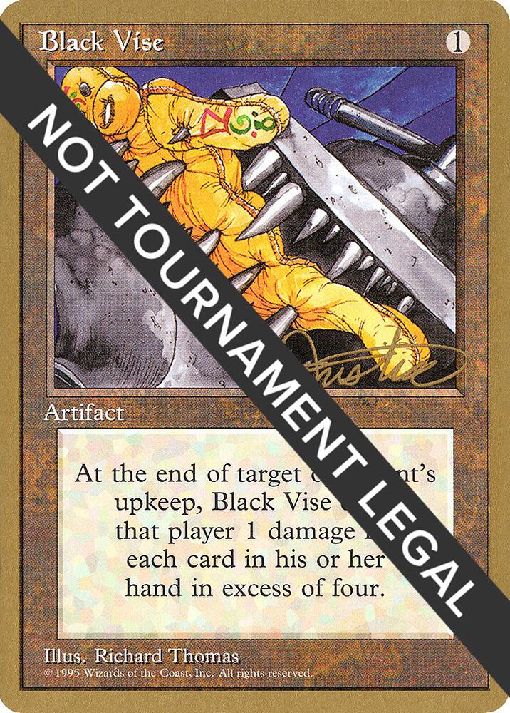 Black Vise - 1996 Mark Justice (4ED) card image