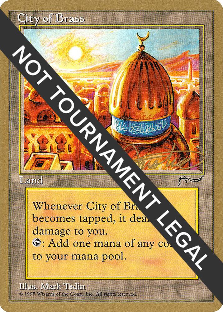 City of Brass - 1996 Mark Justice (ARN) card image