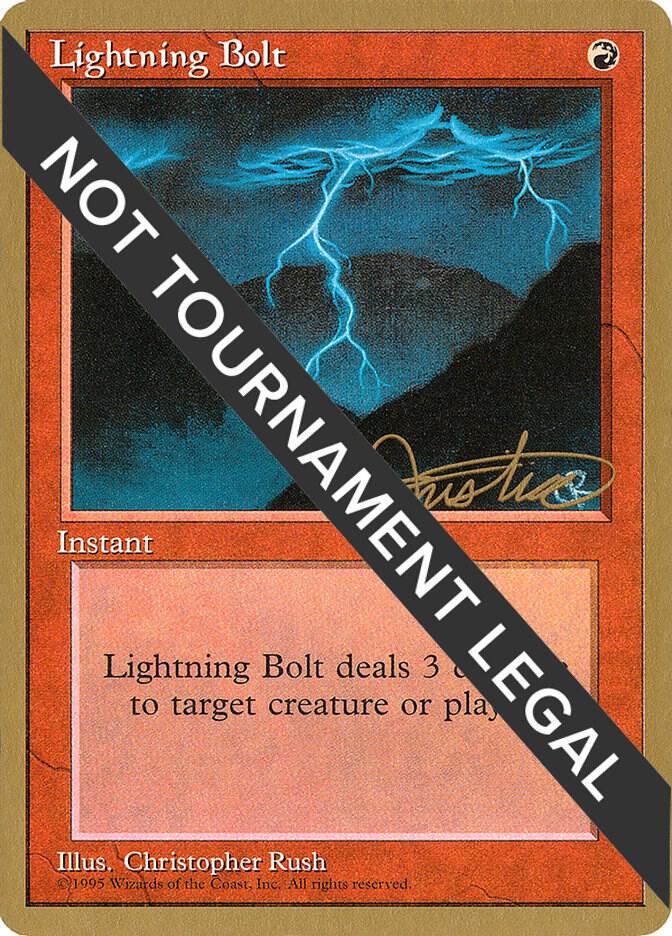 Lightning Bolt - 1996 Mark Justice (4ED) card image
