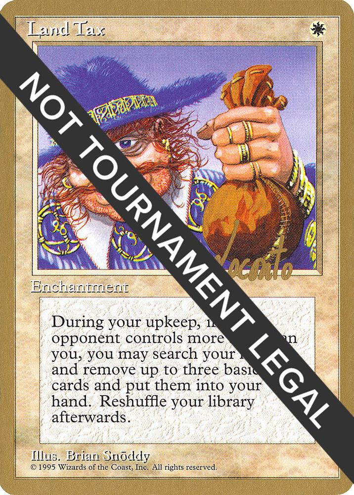 Land Tax - 1996 Michael Loconto (4ED) card image