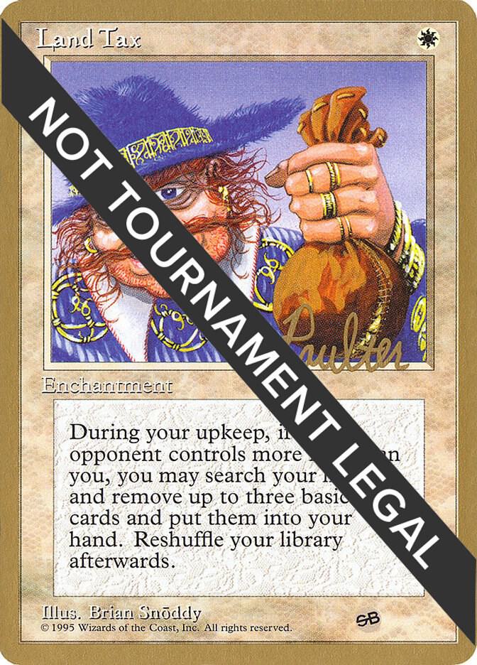 Land Tax - 1996 Preston Poulter (4ED) (SB) card image