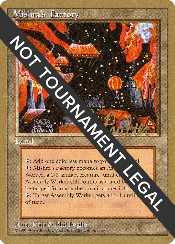 Mishra's Factory - 1996 Preston Poulter (4ED) card image