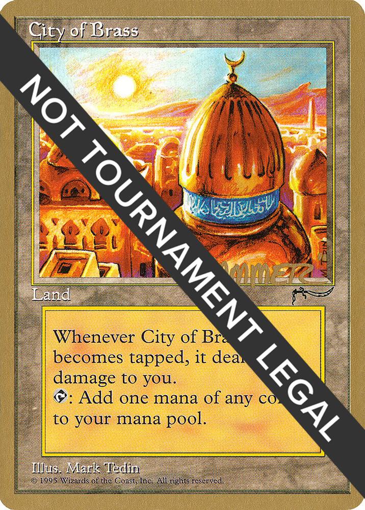 City of Brass - 1996 Shawn "Hammer" Regnier (ARN) card image