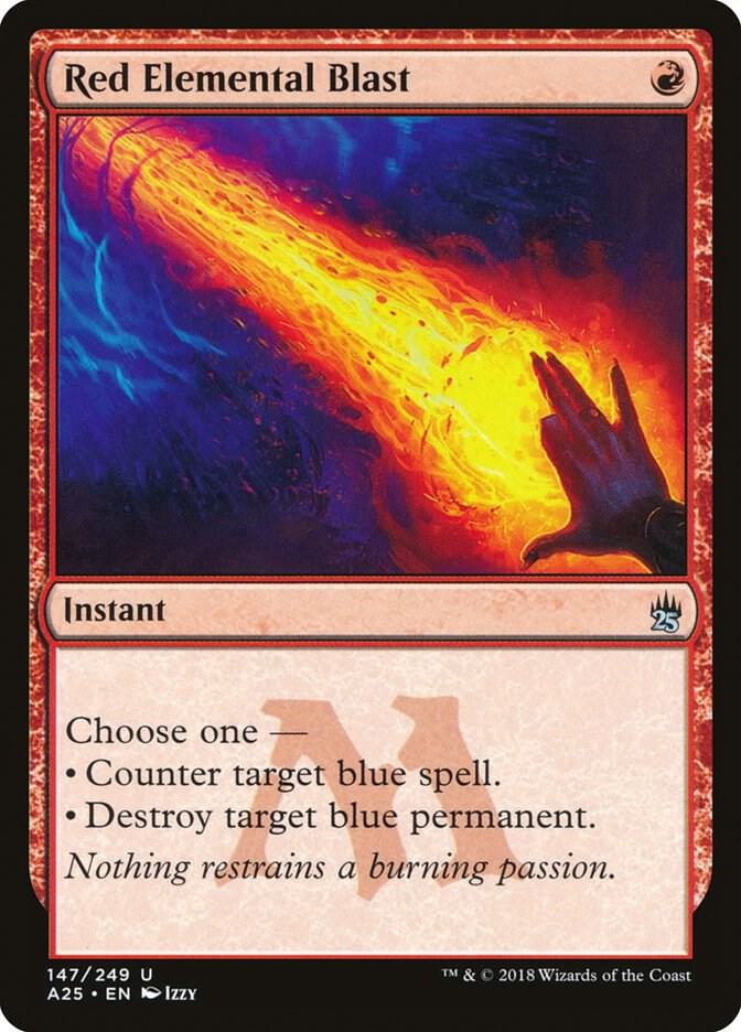 Red Elemental Blast card image