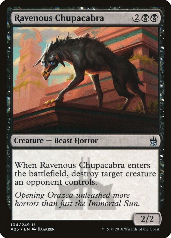 Ravenous Chupacabra card image