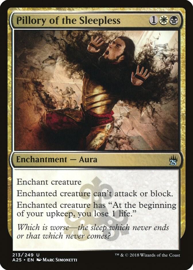 Pillory of the Sleepless card image