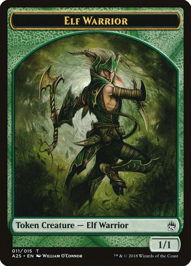 Elf Warrior Token (011) card image