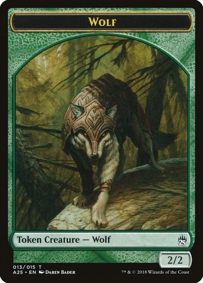Wolf Token (013) card image