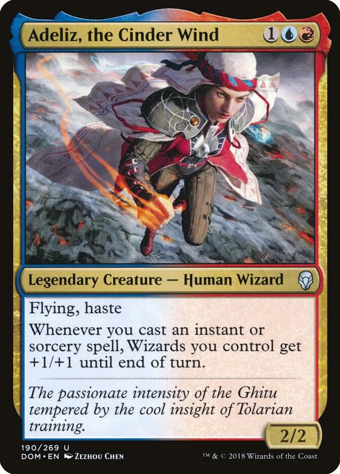 Adeliz, the Cinder Wind card image