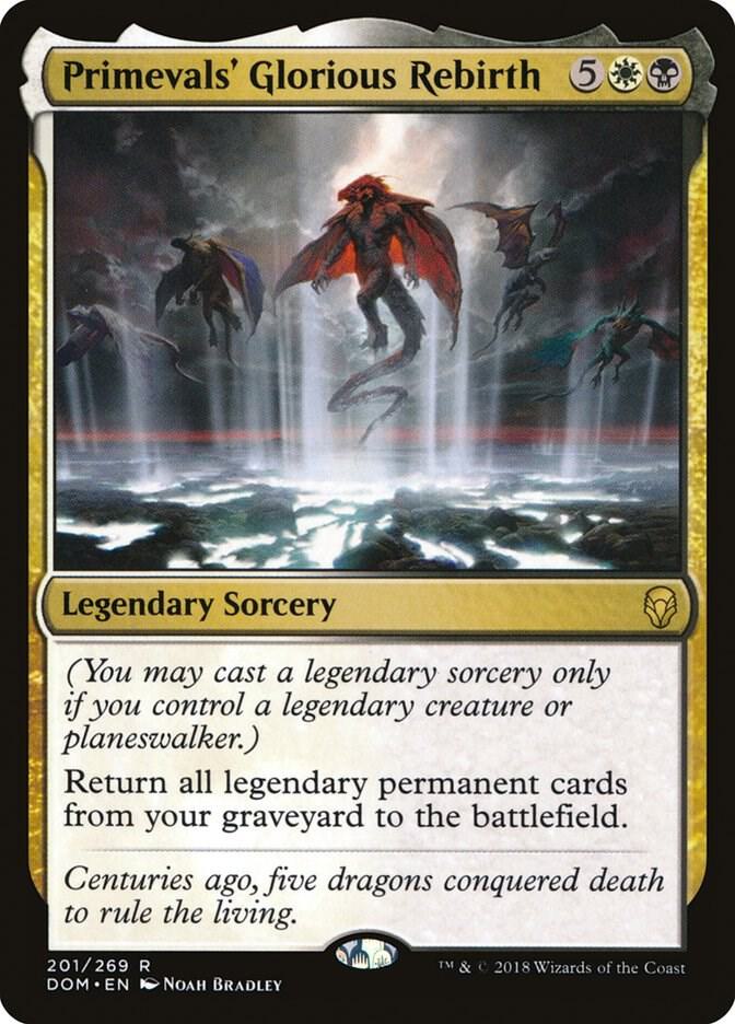 Primevals' Glorious Rebirth card image