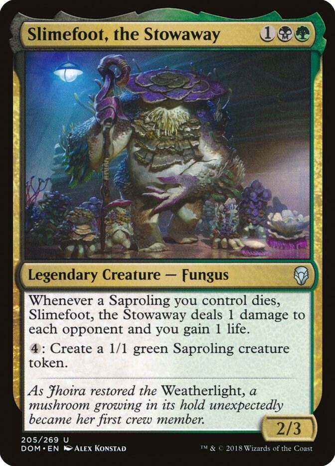 Slimefoot, the Stowaway card image