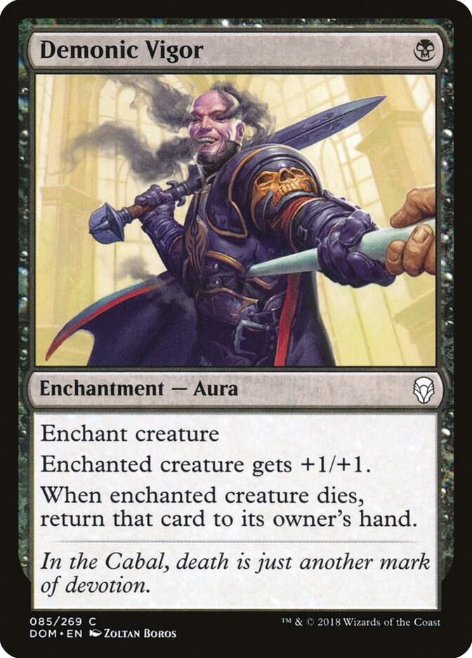 Demonic Vigor card image