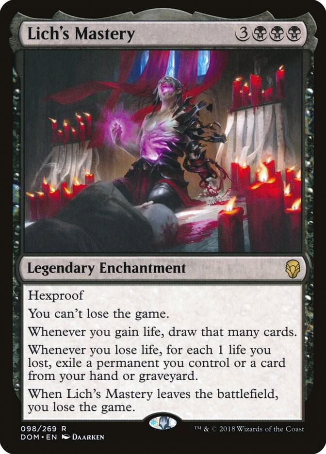 Lich's Mastery card image