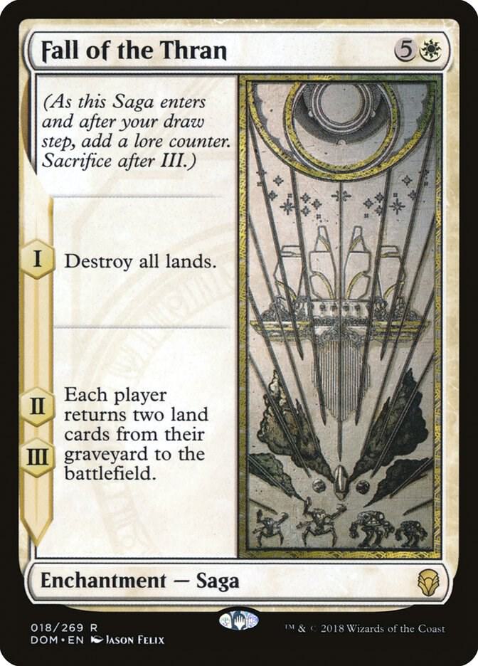Fall of the Thran card image