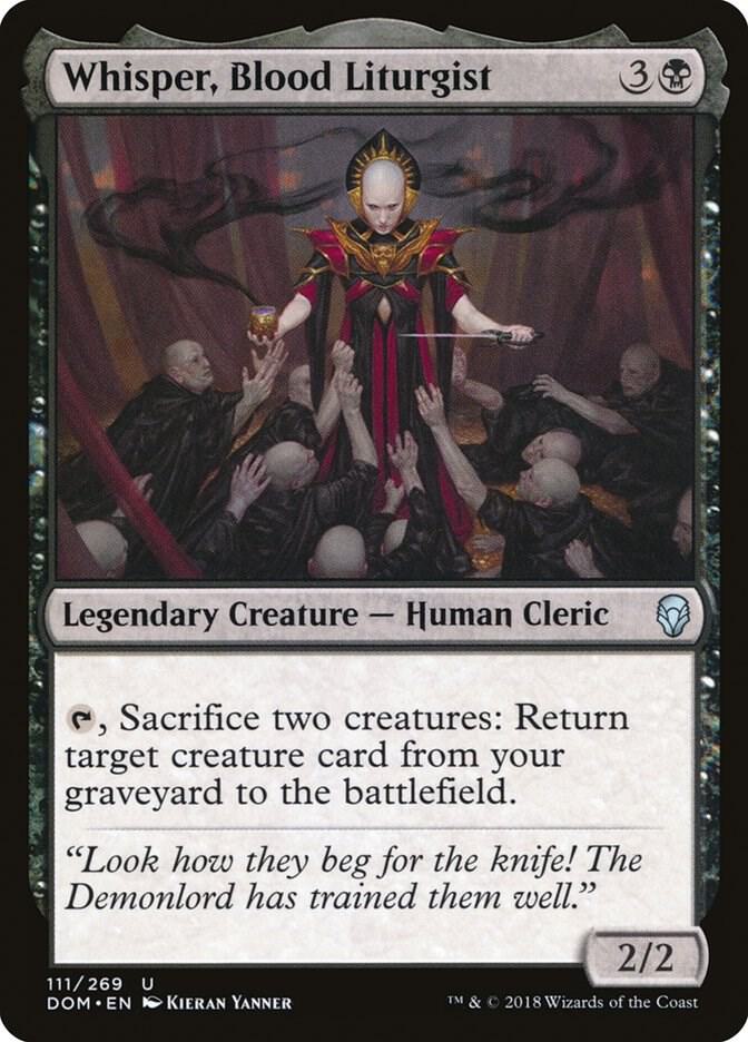 Whisper, Blood Liturgist card image