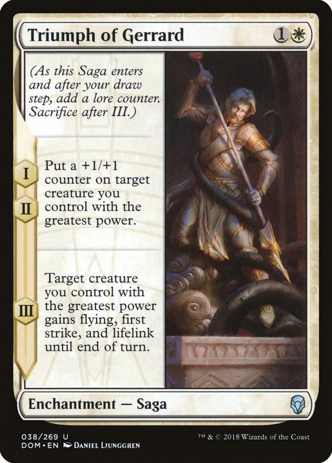 Triumph of Gerrard card image