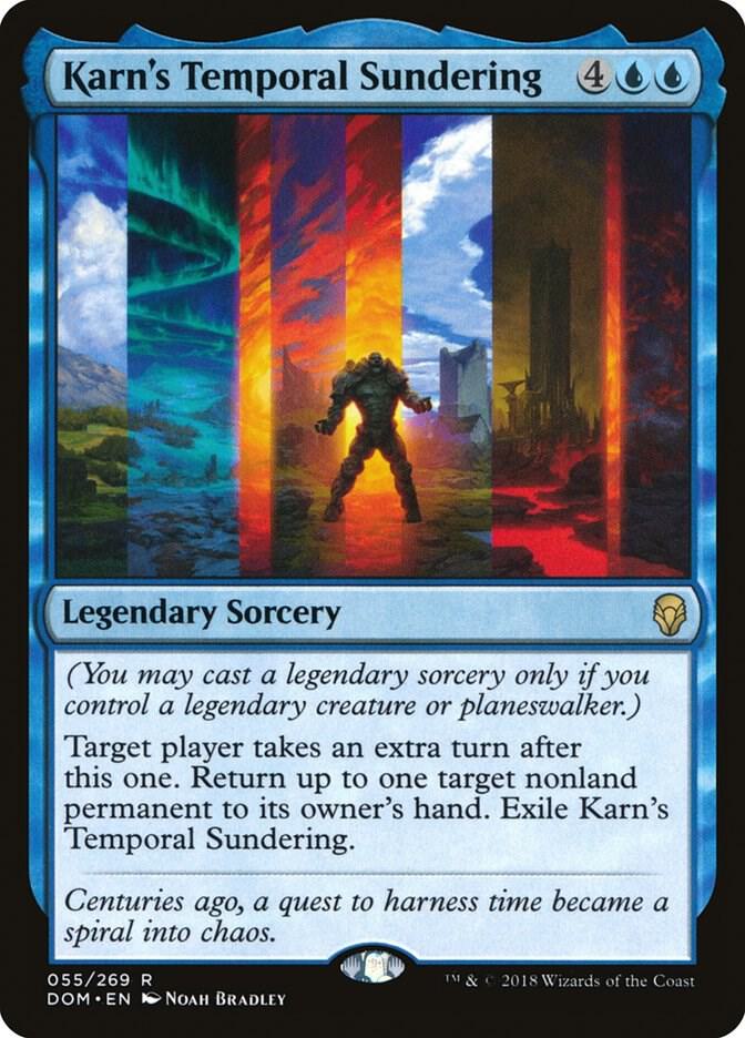 Karn's Temporal Sundering card image