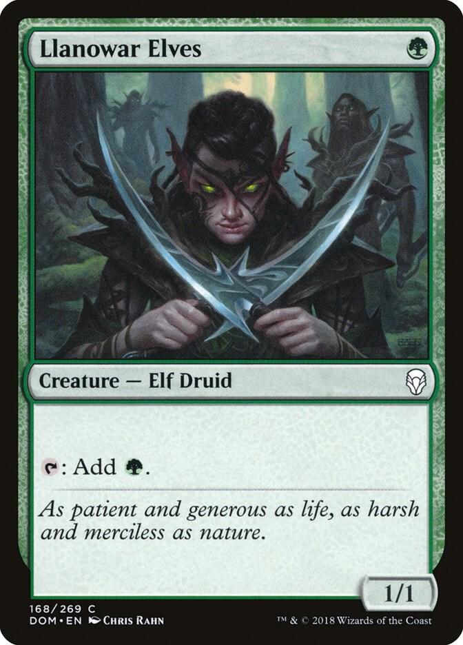 Llanowar Elves card image
