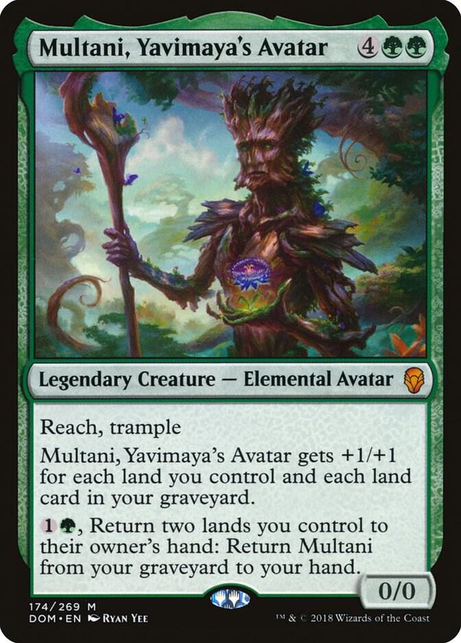 Multani, Yavimaya's Avatar card image