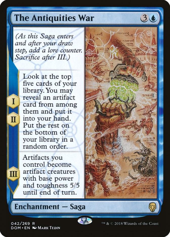 The Antiquities War card image