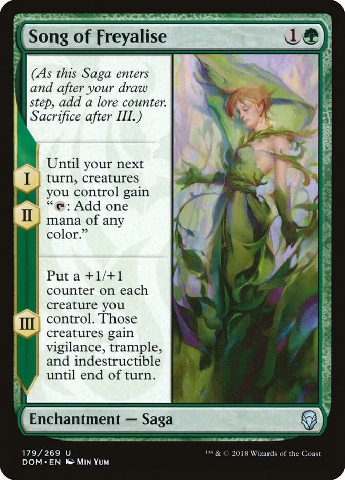 Song of Freyalise card image