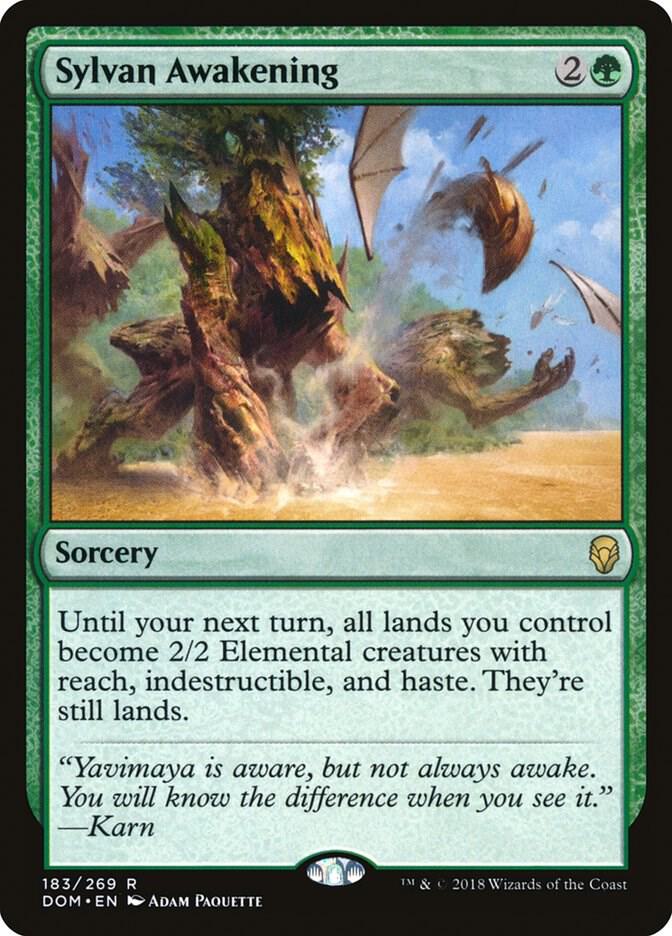 Sylvan Awakening card image