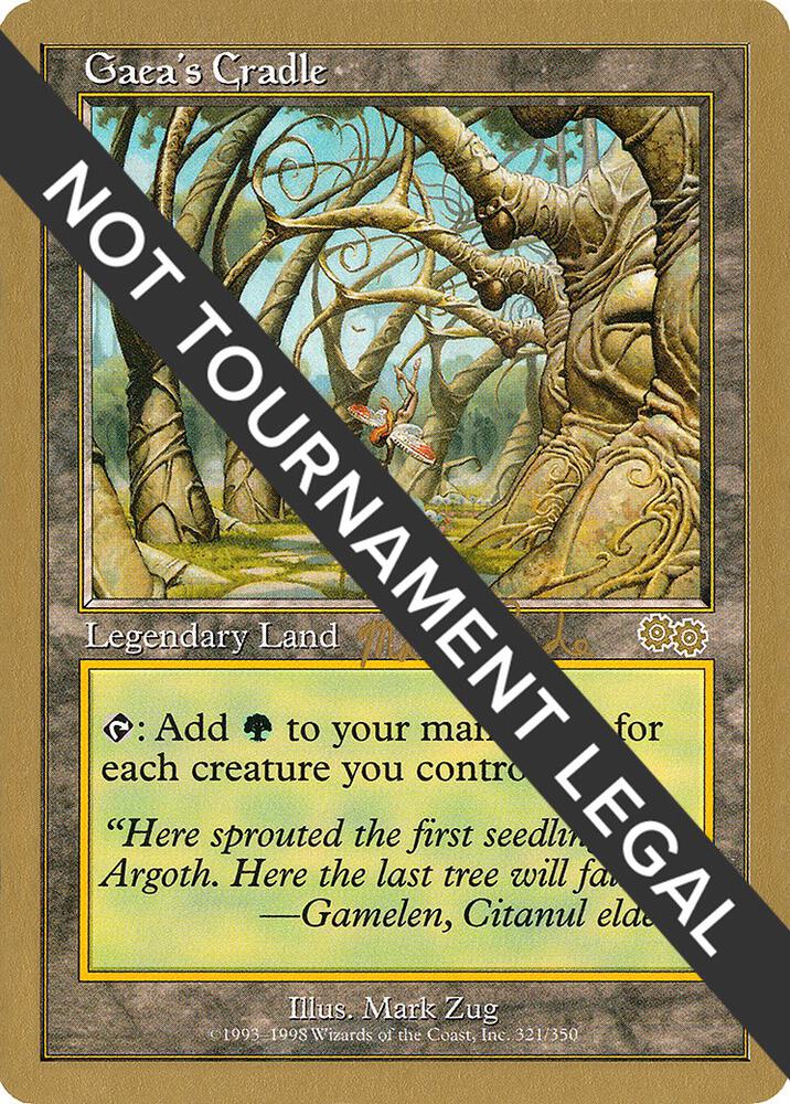 Gaea's Cradle - 1999 Matt Linde (USG) card image