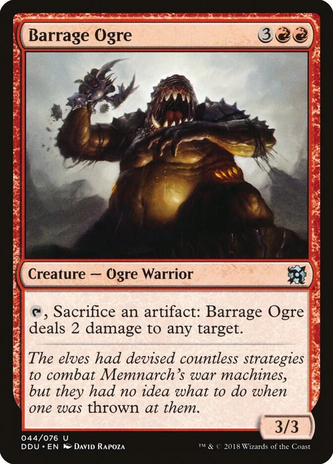 Barrage Ogre card image