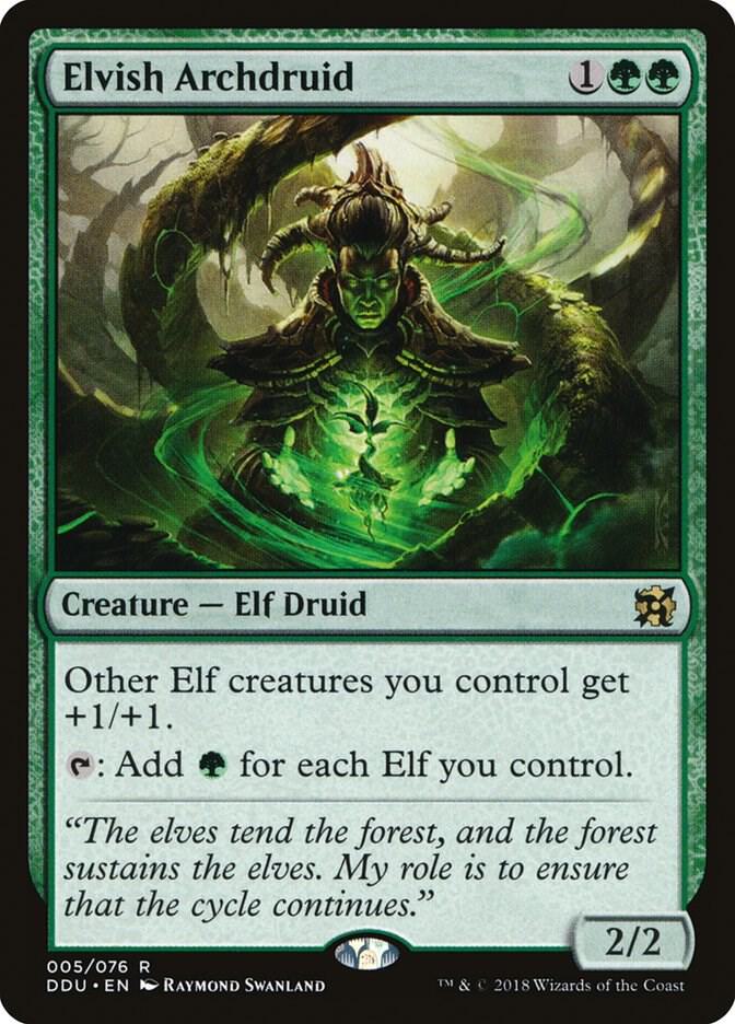 Elvish Archdruid card image