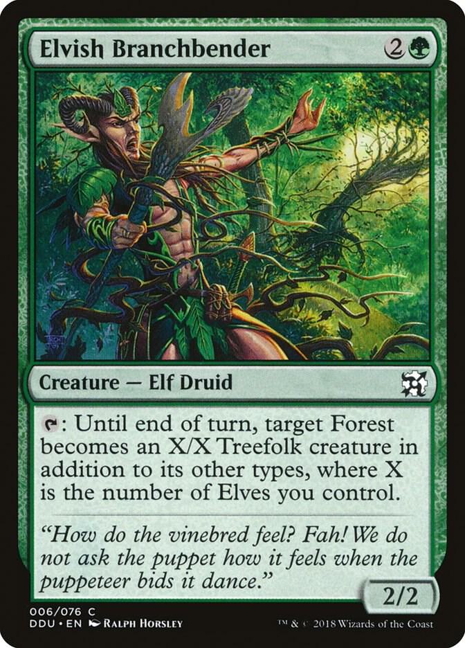 Elvish Branchbender card image