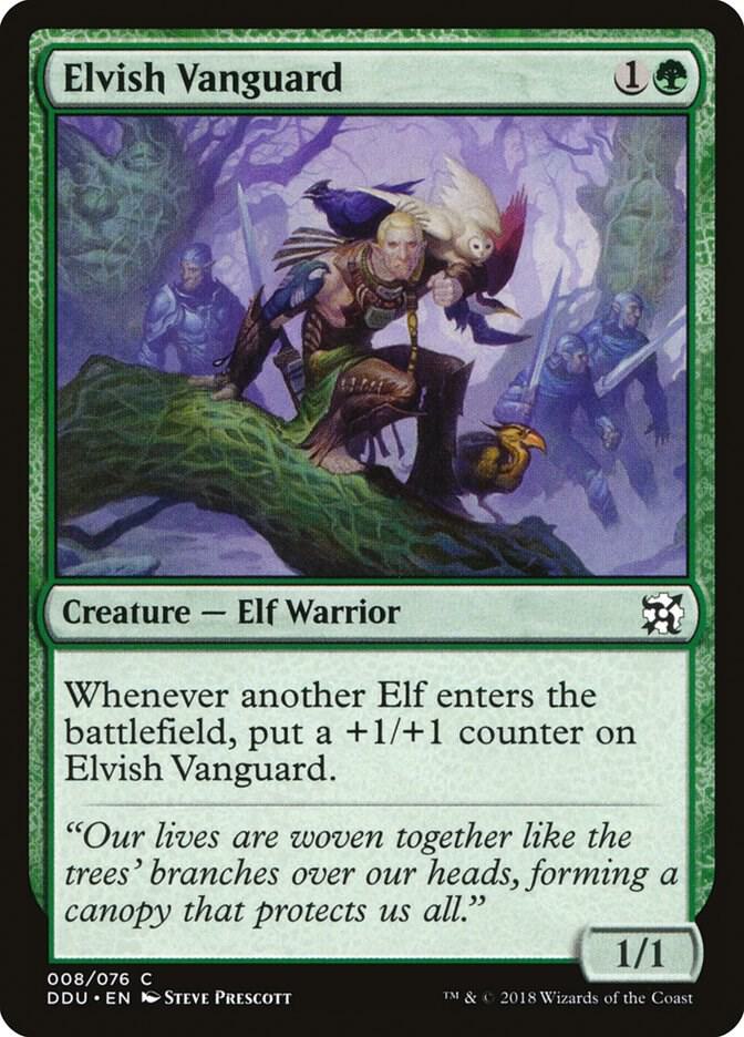 Elvish Vanguard card image